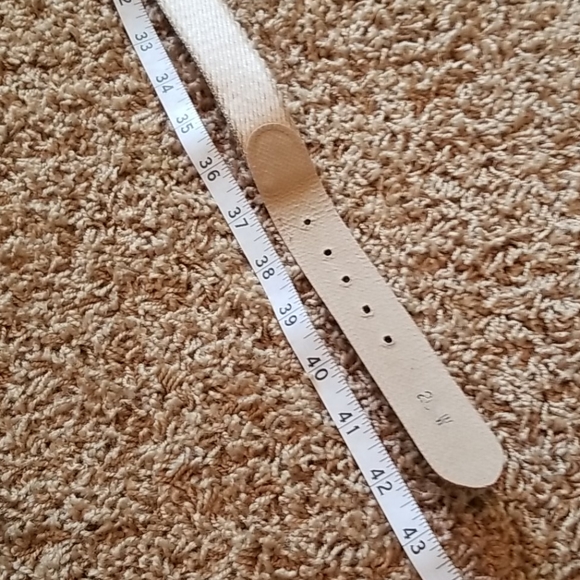 NWOT pink canvas belt 20W - Picture 3 of 3